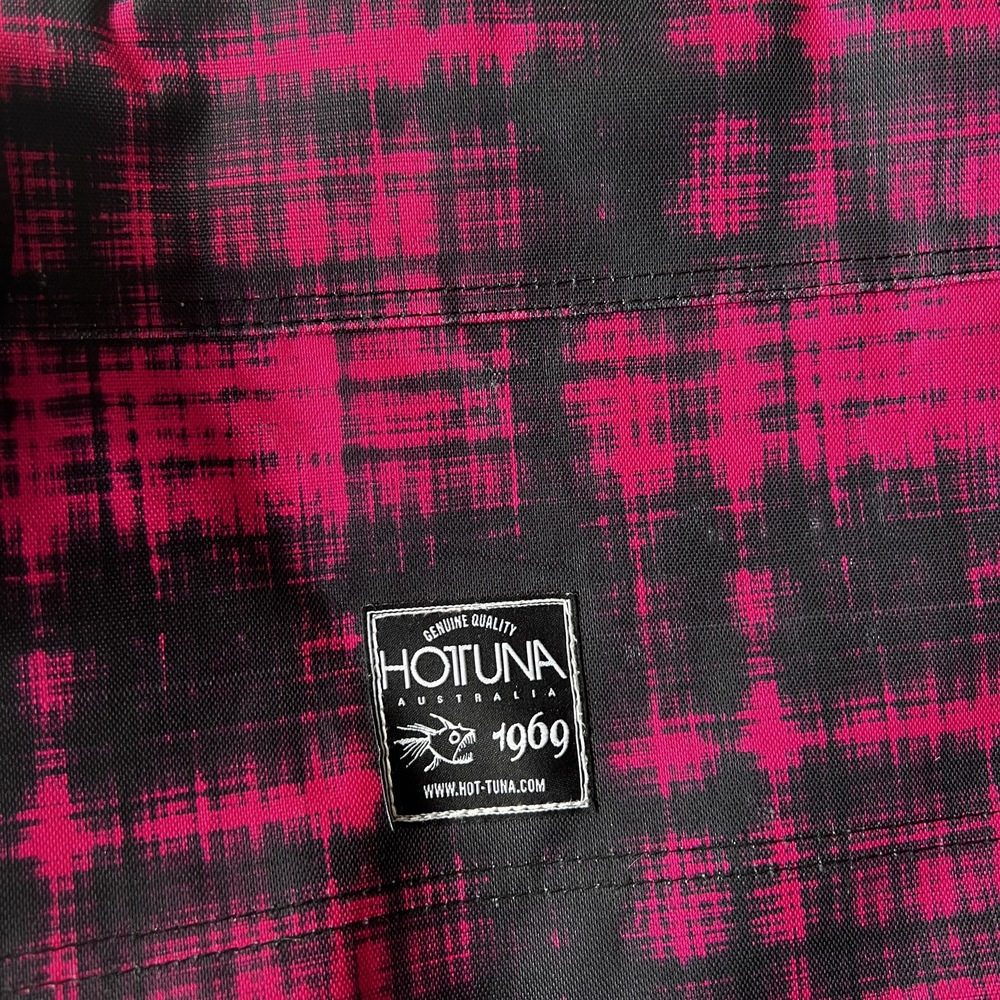 Hot Tuna pink black crossbody satchel bag - Picture 2 of 13